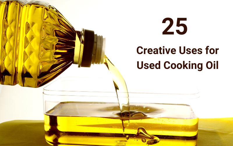  HARD OIL Solidifies Up to 18 Cups of Cooking Oil